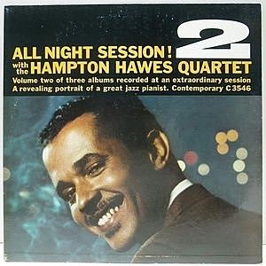 レコード画像：HAMPTON HAWES / All Night Session Vol. 2