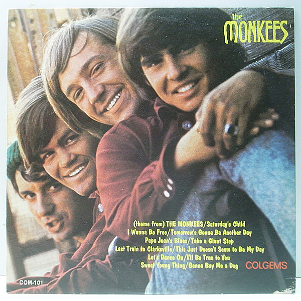 レコードメイン画像：初回オンリー『PAPA JEAN'S』誤植仕様 MONO 深溝 USオリジナル THE MONKEES Same／1st デビュー ('66 Colgems) モンキーズ／モノラル LP