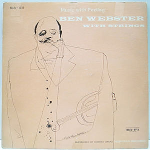 レコード画像：BEN WEBSTER / Music With Feeling