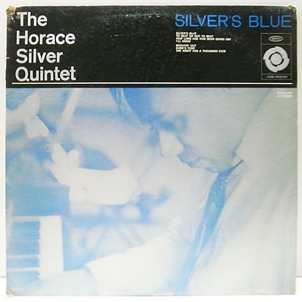 レコードメイン画像：MONO Epic 黄ラベル US初期 HORACE SILVER Silver's Blue | HANK MOBLEY, DONALD BYRD, DOUG WATKINS, ART TAYLOR 豪華メンバー！