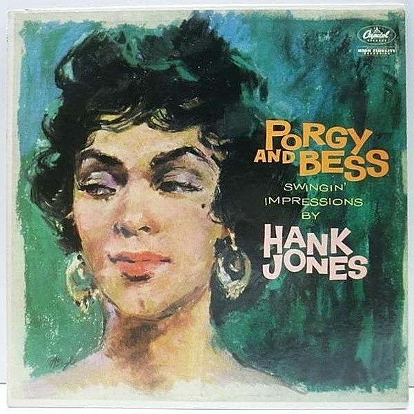 レコードメイン画像：良好!! MONO 虹ツヤ US初期プレス HANK JONES Porgy And Bess ('59 Capitol) Kenny Burrell, Milt Hinton, Elvin Jones