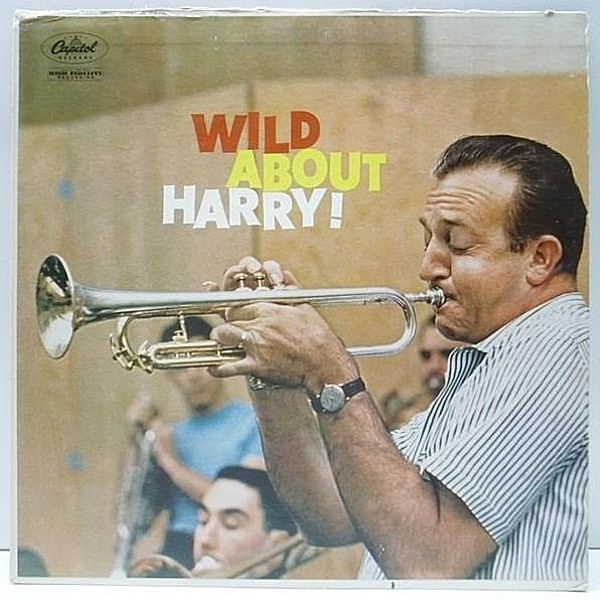 レコードメイン画像：良盤!! MONO 1st.ターコイズ USオリジナル HARRY JAMES Wild About Harry! ('57 Capitol) 名門 ハリー・ジェームス楽団による快演！