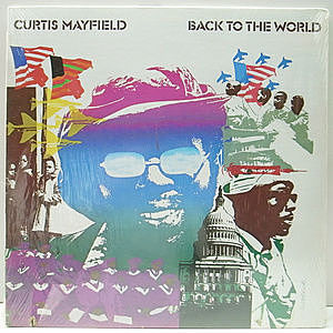 レコード画像：CURTIS MAYFIELD / Back To The World