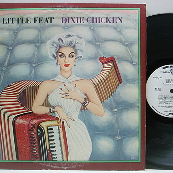 レコードメイン画像：レア 白プロモ 美盤!! Orig. LITTLE FEAT Dixie Chicken / 完品