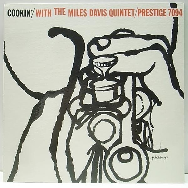 レコードメイン画像：激レア《フラット・完全オリジナル・極上美》FLAT 1st. NYC 深溝 MILES DAVIS Cookin' (Prestige 7094) JOHN COLTRANE, RED GARLAND ほか