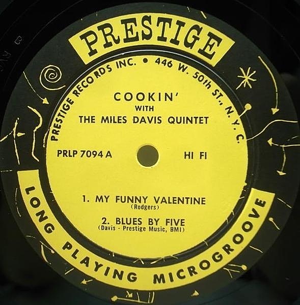 クッキン／マイルス・デイビス Miles Davis/Cookin' With The Miles Davis Quintet＜限定盤＞