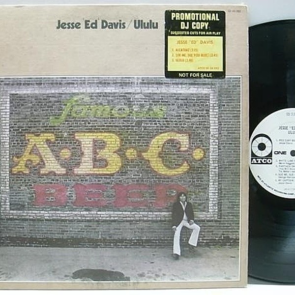 レコードメイン画像：白プロモ 美盤!! USオリジナル JESSE ED DAVIS Ululu ('72 ATCO) WHITE PROMO ジェシ・エド・デイヴィス 2nd. スワンプ 名盤