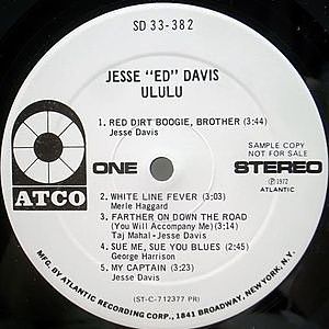 jesse ed davis (RARE SET!!送料込み!!)