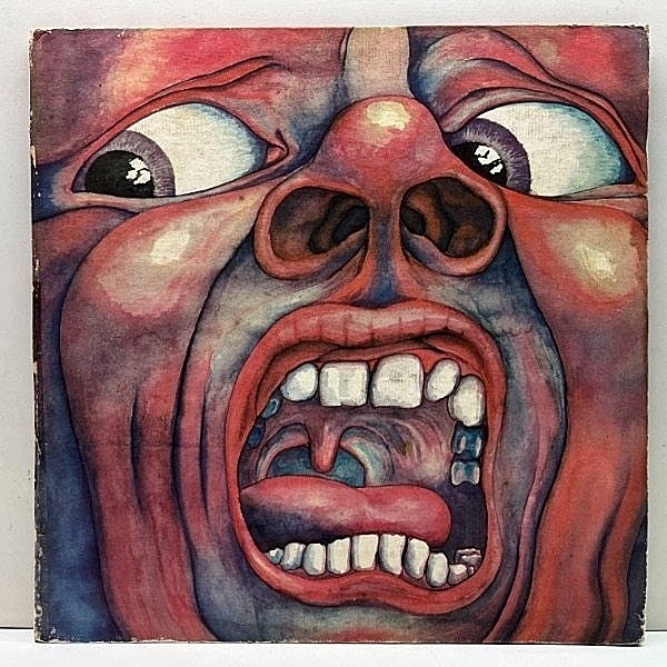 レコードメイン画像：美盤!! 初版BROADWAY 米 USオリジナル KING CRIMSON In The Court Of The ～ ('69 Atlantic) クリムゾン・キングの宮殿 1st アルバム LP