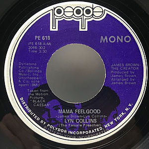 レコード画像：LYN COLLINS / Mama Feelgood / Fly Me To The Moon