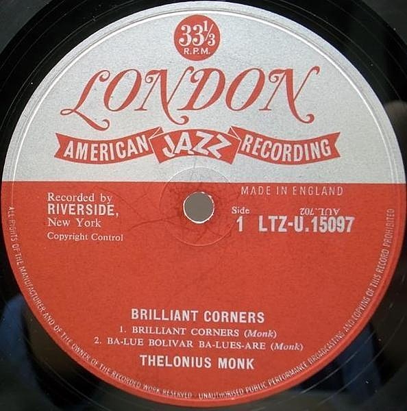 The Brilliant Corners - LP4枚セット Amazon.co.jp: Brilliant Corners -Hq- [Analog]: ミュージック