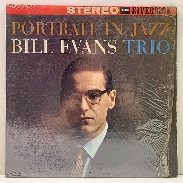 レコードメイン画像：シュリンク良好!! Orpheum 米初期プレス BILL EVANS TRIO Portrait In Jazz (Riverside) w/ Scott LaFaro, Paul Motian