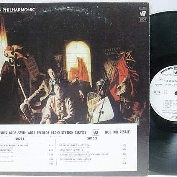 レコードメイン画像：白プロモ 美盤!! W7 USオリジナル NEON PHILHARMONIC／Same ('69 Warner Bros／Seven Arts) 米サイケ・ポップ WHITE PROMO LP