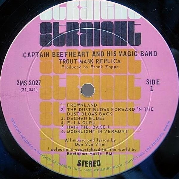 Zappa& Beefheart LPレコード　US盤 Yahoo!オークション -「beefheart」(レコード) の落札相場・落札価格