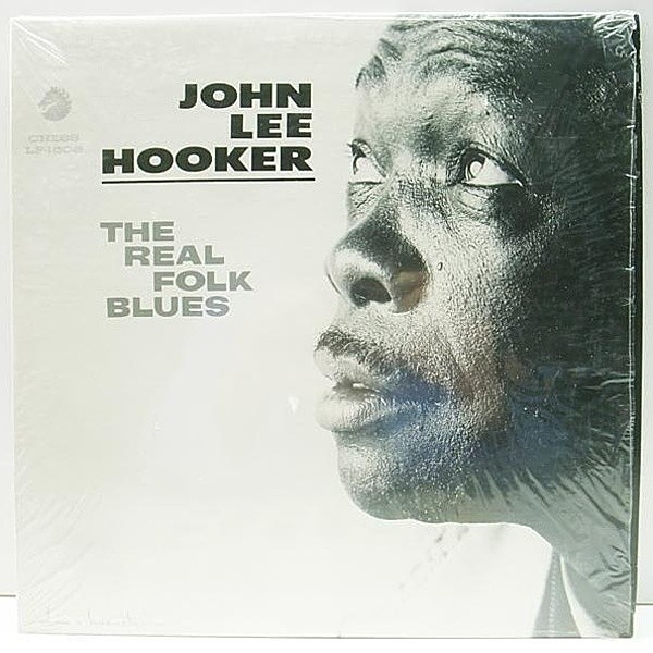 レコードメイン画像：《レア・モノラル》シュリンク良好!! MONO 深溝 USオリジナル JOHN LEE HOOKER The Real Folk Blues ('66 Chess) ジョン・リー・フッカー