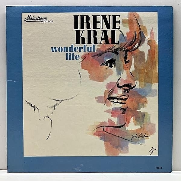 レコードメイン画像：良好!! MONO USオリジナル IRENE KRAL Wonderful Life ('65 Mainstream) アイリーン・クラール 最高傑作 米モノラル LP