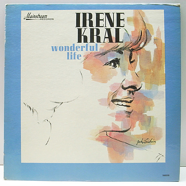 レコードメイン画像：良好!! MONO USオリジナル IRENE KRAL Wonderful Life ('65 Mainstream) アイリーン・クラール 最高傑作 モノラル LP 名盤