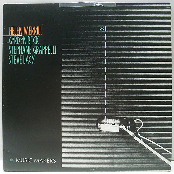 レコードメイン画像：極美盤!! FRANCE 仏 オリジナル HELEN MERRILL Music Makers ('86 Owl) パリ録音 Steve Lacy, Gordon Beck, Stepahne Grappelli 参加