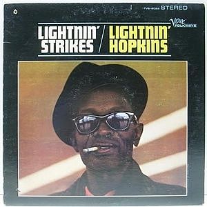 レコード画像：LIGHTNIN HOPKINS / Lightnin' Strikes