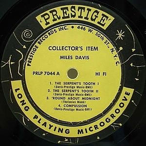 MILES DAVIS / Collectors' Items (LP) / Prestige | WAXPEND
