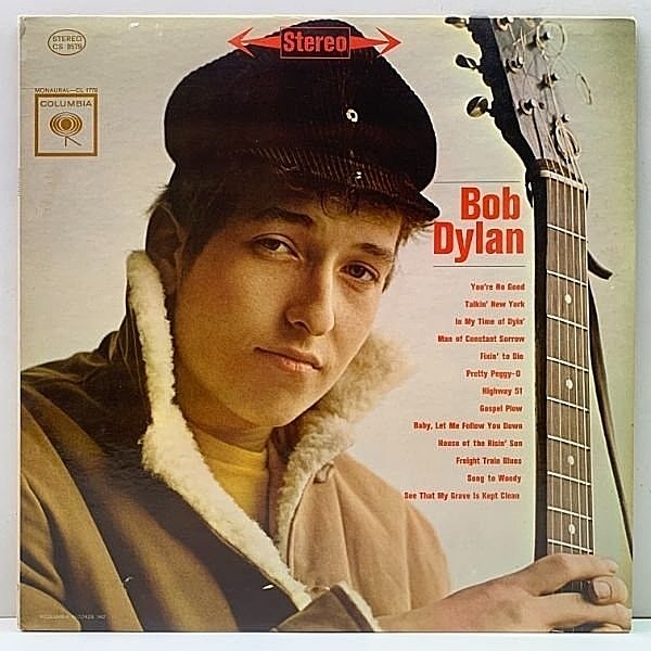 レコードメイン画像：稀少!極美品! US 初期プレス BOB DYLAN Same (Columbia CS 8579) 米 2eye Stereo ボブ・ディラン 1st デビューアルバム