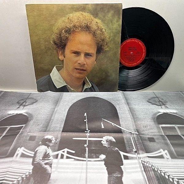 レコードメイン画像：【未使用・大判ポスター付き】概ね良好！初版 KC規格 USオリジナル ART GARFUNKEL Angel Clare ('73 Columbia) ソロ 1st 天使の歌声