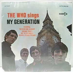 レコード画像：WHO / My Generation