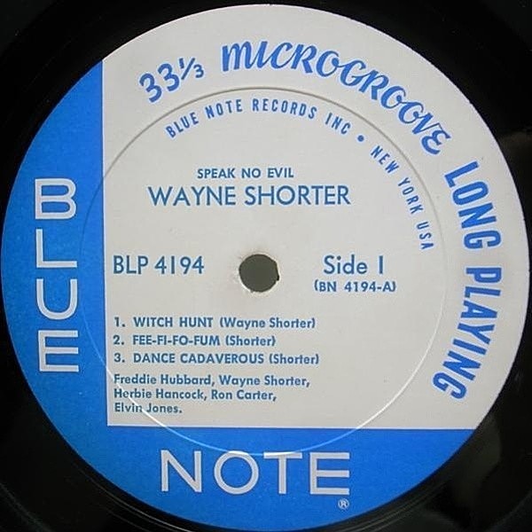 Wayne Shorter Speak No Evil US盤bluenote WAYNE SHORTER - Wayne Shorter - Speak No Evil (UHQ CD