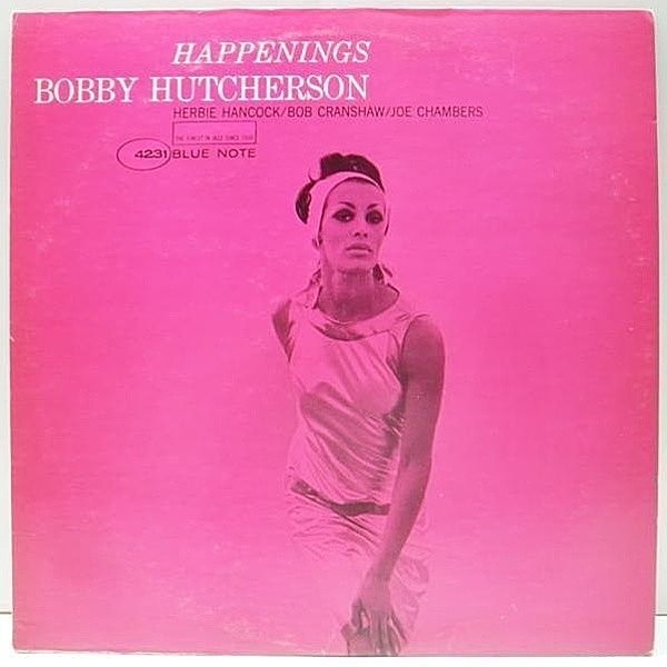 レコードメイン画像：激レア《MONO 美品》NEWYORK USオリジナル BOBBY HUTCHERSON Happenings (Blue Note BLP 4231) モノラル Herbie Hancock ほか