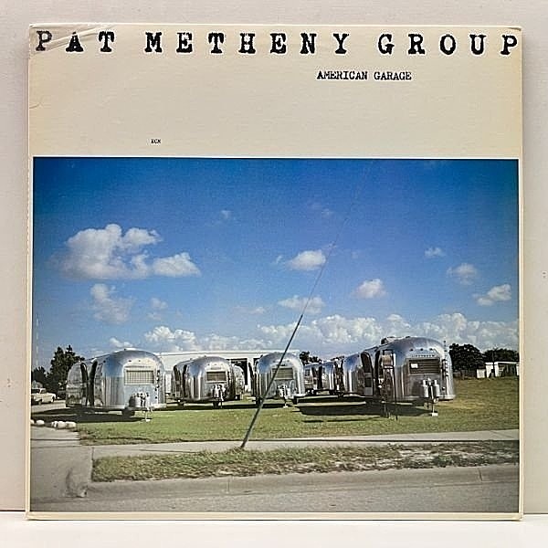 レコードメイン画像：Cut無し!美品! 両面 RL刻印 (Bob Ludwig Hot Mix) 高音質 USオリジナル PAT METHENY American Garage ('79 ECM) 全編Lyle Maysとの共作