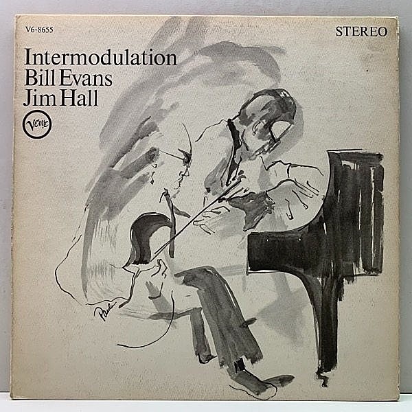 レコードメイン画像：【VANGELDER刻印】USオリジナル BILL EVANS & JIM HALL Intermodulation ('66 Verve) 美しい寛ぎのインタープレイ