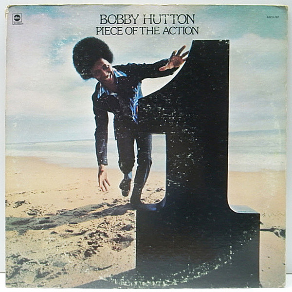 レコードメイン画像：良好!! USオリジナル BOBBY HUTTON Piece Of The Action ('73 ABC) ボビー・ハットン 唯一作 レア・アルバム LP