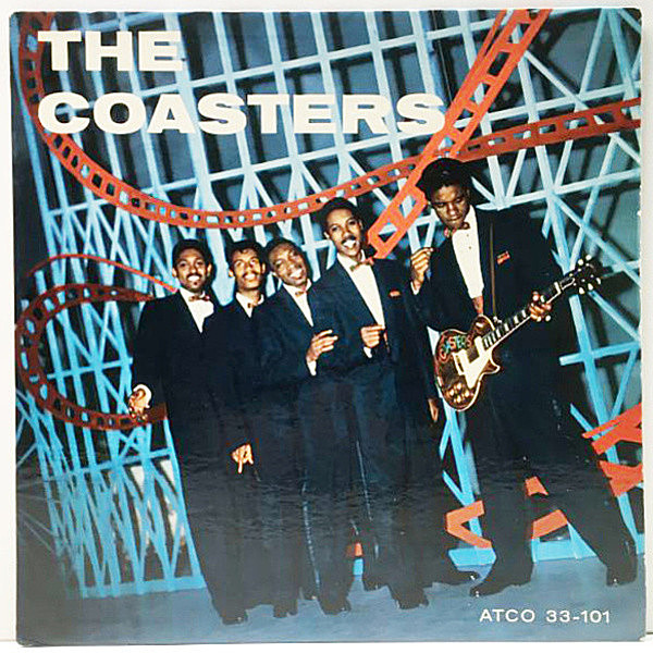 レコードメイン画像：レア!良好! US 完全オリジナル MONO 初版ハープ 深溝 THE COASTERS Same (ATCO 33-101) コースターズ 1st デビュー・アルバム 名盤