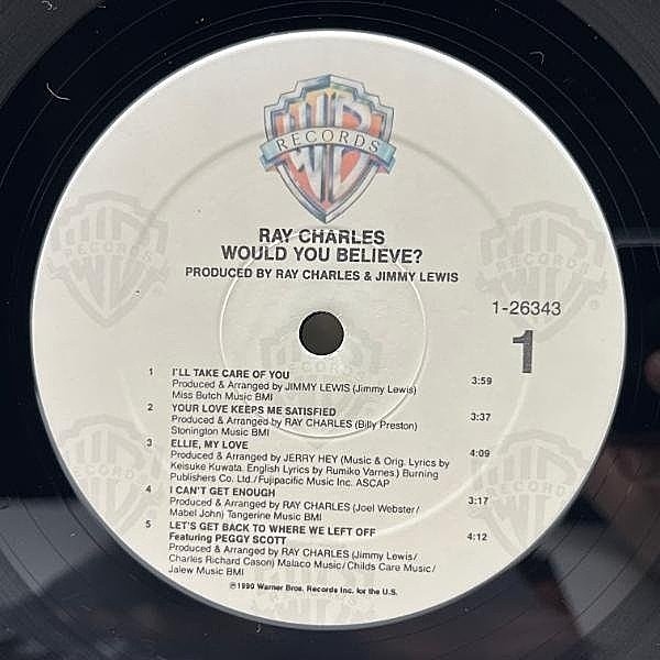 RAY CHARLES / Would You Believe ? (LP) / Warner Bros