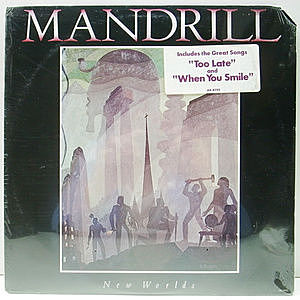 レコード画像：MANDRILL / New Worlds