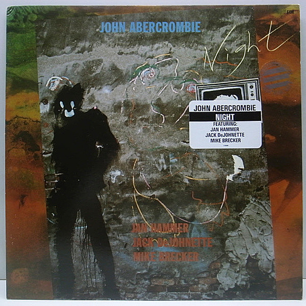 レコードメイン画像：プロモ美品!! ECM Orig. / JOHN ABERCROMBIE Night / JAN HAMMER