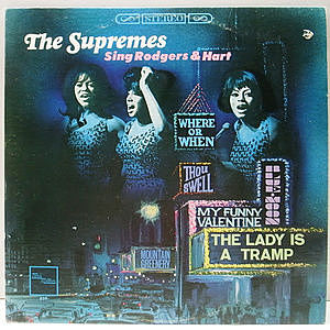 レコード画像：SUPREMES / The Supremes Sing Rodgers & Hart