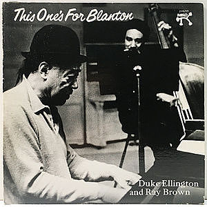 DUKE ELLINGTON / RAY BROWN / This One's For Blanton (LP
