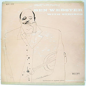 レコード画像：BEN WEBSTER / Music With Feeling