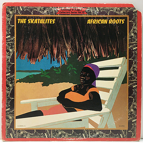 レコードメイン画像：USオリジナル SKATALITES African Roots ('78 United Artists) スカタライツ『Anthology Of Reggae ～』Fugitive, Candle Light ほか