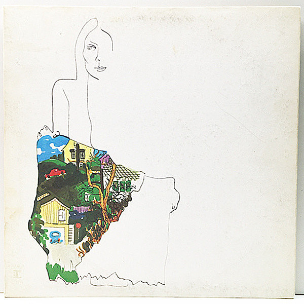 レコードメイン画像：初版2色ラベルの良盤は入手難!! USオリジナル JONI MITCHELL Ladies Of The Canyon ('70 Reprise) ジョニ・ミッチェル Big Yellow Taxi 他