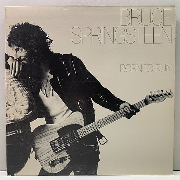 レコードメイン画像：良好!! [1Aマト 未修正JOHNエラー Misprint] US 完全オリジナル BRUCE SPRINGSTEEN Born To Run ('75 Columbia) w/ 修正ステッカー 完品