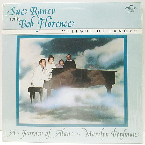 レコードメイン画像：シールド未開封 USオリジナル SUE RANEY with BOB FLORENCE TRIO Flight Of Fancy - A Journey Of Alan & Marilyn Bergman ('86 Discovery)