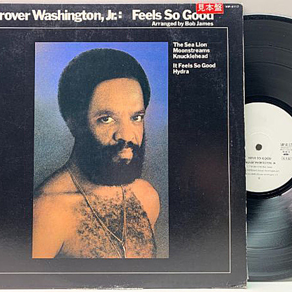 レコードメイン画像：美盤!! 白プロモ GROVER WASHINGTON JR. Feels So Good ('75 Motown) arr. BOB JAMES サンプリング Knucklehead, Hydra ジャズ・ファンク