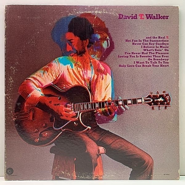 レコードメイン画像：美盤!! USオリジナル DAVID T. WALKER Same ('73 Ode) Never Can Say Goodbye, What's Going On ほか DJ SHADOW ドラムブレイク