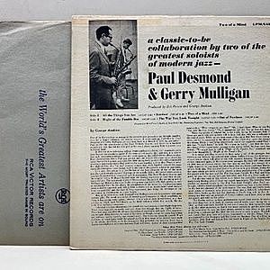 PAUL DESMOND / GERRY MULLIGAN / Two Of A Mind (LP) / RCA