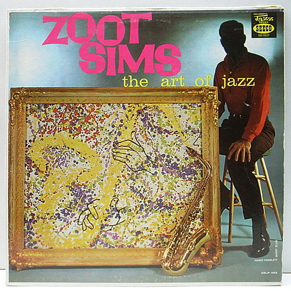 レコードメイン画像：良盤!! MONO 深溝 ZOOT SIMS The [Modern] Art Of Jazz ('60 Seeco) Bob Brookmeyer, John Williams, Milt Hinton ほか