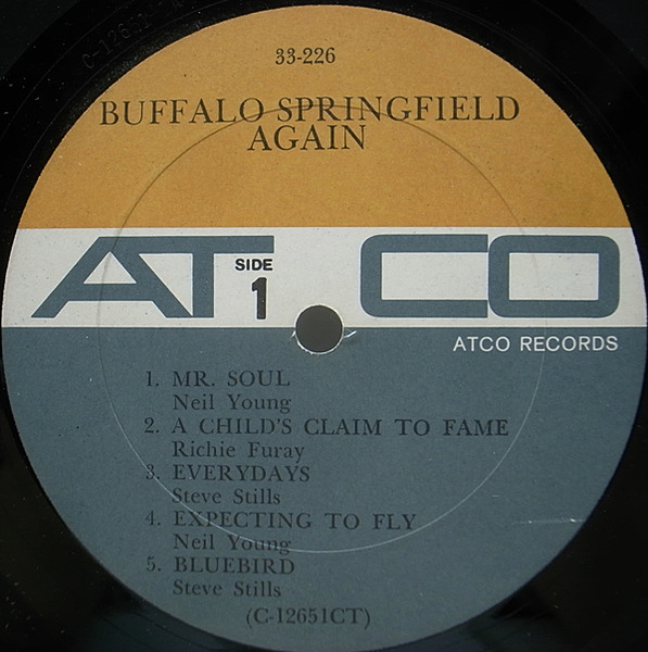 Buffalo Springfield US盤 美盤 シュリンク付き BUFFALO SPRINGFIELD / Buffalo Springfield Again (LP) / Atco