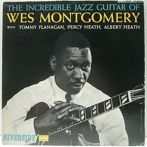 レコードメイン画像：US初期 MONO 青大 深溝 WES MONTGOMERY The Incredible Jazz Guitar Of ('60 Riverside) 最高傑作 Tommy Flanagan ほか