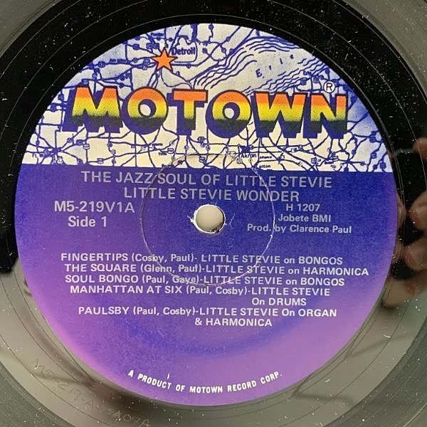 STEVIE WONDER / The Jazz Soul Of Little Stevie LP / Motown